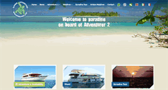 Desktop Screenshot of maldivesdiving.com